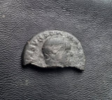 #N171# Roman silver fouree denarius coin of Vespasian from 74 AD