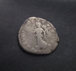 #N140# Roman silver denarius coin of Lucius Verus from 167-168 AD