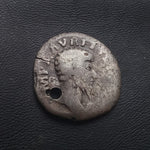 #N141# Roman silver denarius coin of Lucius Verus from 161 AD