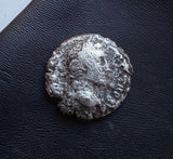 #N151# Roman silver denarius coin of Antoninus Pius from 152 AD