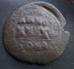 #L930# Byzantine Follis coin of Phocas from 602-610 AD