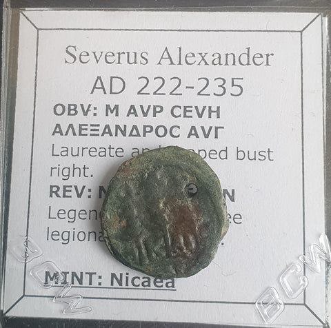 #N105# Roman ae provincial coin of Severus Alexander, minted in 222-235 AD