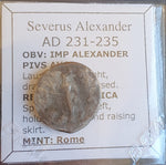 #N197# Roman silver denarius coin of Severus Alexander from 231-235 AD