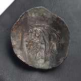 #M847# Byzantine Trachy coin of Manuel I from 1143-1180 AD (Constantinople)