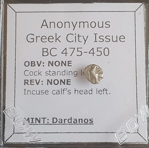 #N237# Anonymous Greek silver coin from Dardanos, 500-400 BC