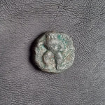 #N650# Anonymous Iberian Greek City Issue Bronze Coin of Ebusus (Ibiza) from 300-200 BC