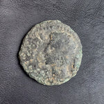 #N604# Roman provincial bronze coin of Augustus from BC 27-14 AD (Spain)