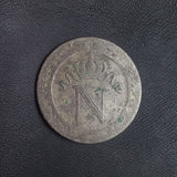 #N285# French silver 10 Cent coin of Napoleon I from 1807 AD