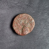 #N866# Anonymous Roman Republican issue bronze coin of Syracuse 212-200 BC