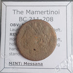 #N901# Anonymous Sicilian Greek coin from Messana (The Mamertinoi), 211-208 BC