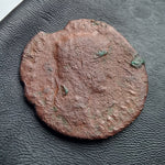 #N605# Roman provincial bronze coin of Tiberius from 8-14 AD (France)