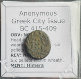 #N816# Anonymous Sicilian Greek coin from Himera, 415-409 BC