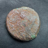 #N279# Roman provincial bronze coin of Augustus from BC 27-14 AD (Spain)