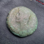 #N278# Roman provincial bronze coin of Augustus from BC 27-14 AD (Spain)