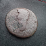 #N459# Roman Ae As coin of Claudius I from 41-42 AD