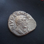 #o064# Roman silver denarius coin of Antoninus Pius from 161 AD