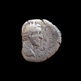 #o108# Roman silver denarius coin of Antoninus Pius from 156-158 AD