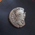 #o050# Roman silver denarius coin of Marcus Aurelius from 178-179 AD