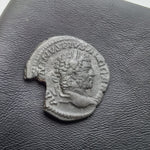 #o094# Roman limes denarius coin of Caracalla from 214 AD