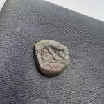 #N755# Anonymous Iberian Greek City Issue Bronze Coin of Ebusus (Ibiza) from 300-200 BC