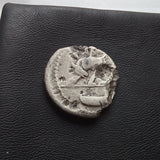 #o099# Roman silver denarius coin of Domitian from 77-78 AD