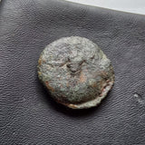 #N967# Anonymous Iberian Greek City Issue Bronze Coin of Cordoba from 75-25 BC