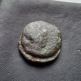 #N967# Anonymous Iberian Greek City Issue Bronze Coin of Cordoba from 75-25 BC