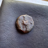 #N655# Anonymous Iberian Greek City Issue Bronze Coin of Ebusus (Ibiza) from 300-200 BC