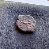 #N757# Anonymous Iberian Greek City Issue Bronze Coin of Ebusus (Ibiza) from 300-200 BC