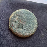 #N603# Anonymous Iberian Greek City Issue Bronze Coin of Carteia from 44-1 BC