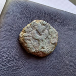 #e007# Anonymous Umayyad Fals coin from Syria 685-750 (Walker 596-597)