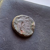 #e432# Greek bronze coin from Seleucid King Antiochus III, 222-187 BC