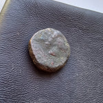 #e432# Greek bronze coin from Seleucid King Antiochus III, 222-187 BC