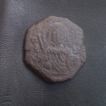 #o170# Byzantine Tetarteron coin of Manuel I from 1152-1160 AD