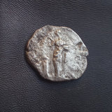 #o073# Roman silver denarius coin of Faustina I from 146-161 AD