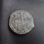 #K165# Moroccan copper fals coin from 1854 AD