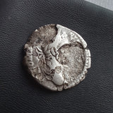 #o319# Roman silver denarius coin of Commodus from 181 AD