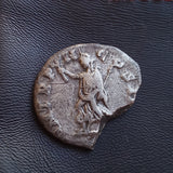 #o313# Roman silver denarius coin of Elagabalus from 219 AD