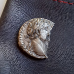 #L782# Roman silver denarius coin of Antoninus Pius from 157 AD