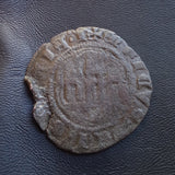 #N769# Spanish Blanca coin of Henry IV from 1462-1471 AD