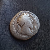 #o361# Roman silver denarius coin of Marcus Aurelius from 163-164 AD