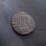 #o214# Spanish Castile dinero coin of Alfonso X from 1281 AD