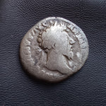 #o361# Roman silver denarius coin of Marcus Aurelius from 163-164 AD