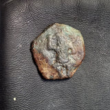 #N670# Anonymous Iberian Greek City Issue Bronze Coin of Ebusus (Ibiza) from 300-200 BC