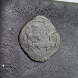 #L032# Anonymous Umayyad Fals copper coin from 750-850 AD