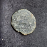 #L031# Anonymous Umayyad Fals copper coin from 750-850 AD