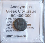 #L660# Anonymous Greek City Issue Bronze coins of Abydos & Maroneia from 400-200 BC