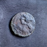 #n666# Anonymous Iberian Greek City Issue Bronze Coin of Ebusus (Ibiza) from 300-200 BC