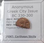 #o388# Anonymous Carthage/Sicily Greek coin from 330-300 BC