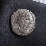 #M804# Roman silver denarius coin of Septimius Severus from 198 AD